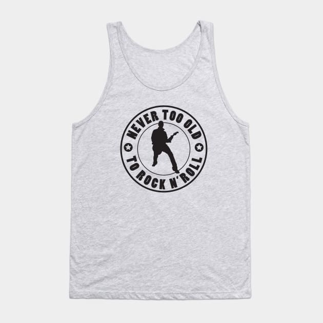 Old rocker Tank Top by rombcas